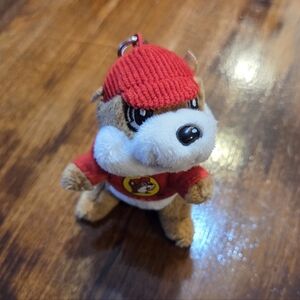 Bucee's Bucee Beaver 4" Plush Keychain